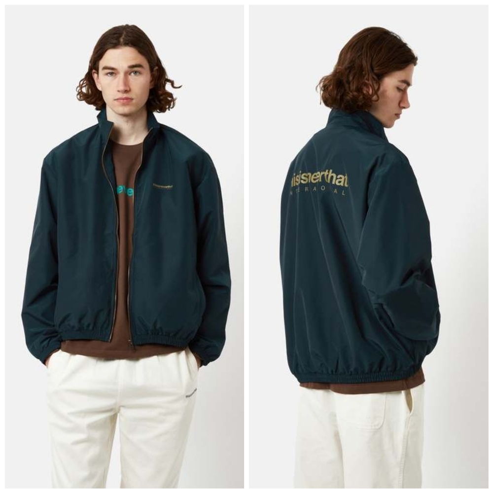 Thisisneverthat Dark Green Team Zip Jacket, S